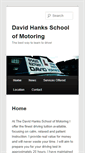 Mobile Screenshot of davidhanksschoolofmotoring.com